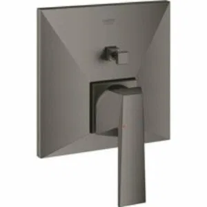 Внешняя часть смесителя для ванны GROHE Allure Brilliant с переключателем на 2 положения, темный графит матовый (24072AL0) Внешняя часть смесителя для ванны GROHE Allure Brilliant с переключателем на 2 положения, темный графит матовый (24072AL0)
