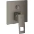 Внешняя часть смесителя для ванны GROHE Eurocube с переключателем на 3 положения, темный графит матовый (24094AL0) Внешняя часть смесителя для ванны GROHE Eurocube с переключателем на 3 положения, темный графит матовый (24094AL0)