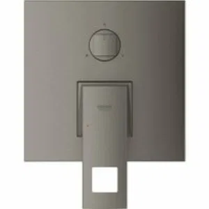 Внешняя часть смесителя для ванны GROHE Eurocube с переключателем на 3 положения, темный графит матовый (24094AL0) Внешняя часть смесителя для ванны GROHE Eurocube с переключателем на 3 положения, темный графит матовый (24094AL0)