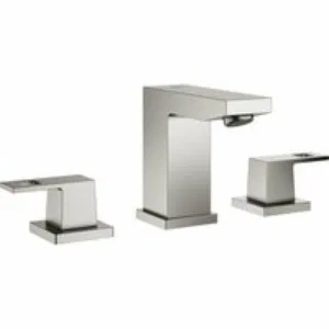 Смеситель для раковины GROHE Eurocube на 3 отверстия, суперсталь (20351DC0) Смеситель для раковины GROHE Eurocube на 3 отверстия, суперсталь (20351DC0)