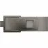Смеситель для раковины GROHE Eurocube с донным клапаном, темный графит матовый (23127AL0) Смеситель для раковины GROHE Eurocube с донным клапаном, темный графит матовый (23127AL0)