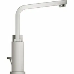 Смеситель для раковины GROHE Eurocube с донным клапаном и высоким изливом, суперсталь (23135DC0) Смеситель для раковины GROHE Eurocube с донным клапаном и высоким изливом, суперсталь (23135DC0)