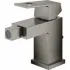 Смеситель для биде GROHE Eurocube с донным клапаном, темный графит матовый (23138AL0) Смеситель для биде GROHE Eurocube с донным клапаном, темный графит матовый (23138AL0)