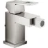 Смеситель для биде GROHE Eurocube с донным клапаном, суперсталь (23138DC0) Смеситель для биде GROHE Eurocube с донным клапаном, суперсталь (23138DC0)