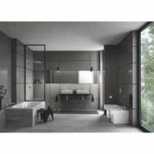 Смеситель для биде GROHE Eurocube с донным клапаном, суперсталь (23138DC0) Смеситель для биде GROHE Eurocube с донным клапаном, суперсталь (23138DC0)