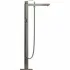 Внешняя часть смесителя для ванны GROHE Eurocube напольного монтажа, темный графит матовый (23672AL1) Внешняя часть смесителя для ванны GROHE Eurocube напольного монтажа, темный графит матовый (23672AL1)