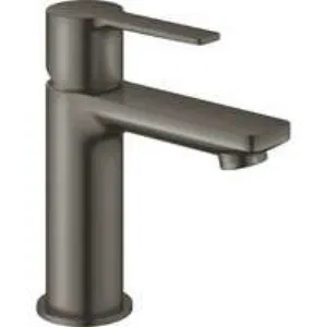 Смеситель для раковины GROHE Lineare с нажимным донным клапаном, темный графит матовый (23791AL1) Смеситель для раковины GROHE Lineare с нажимным донным клапаном, темный графит матовый (23791AL1)