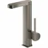 Смеситель для раковины GROHE Plus с донным клапаном и вытяжным изливом, темный графит матовый (23843AL3) Смеситель для раковины GROHE Plus с донным клапаном и вытяжным изливом, темный графит матовый (23843AL3)
