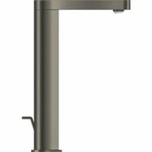 Смеситель для раковины GROHE Plus с донным клапаном и вытяжным изливом, темный графит матовый (23843AL3) Смеситель для раковины GROHE Plus с донным клапаном и вытяжным изливом, темный графит матовый (23843AL3)