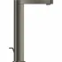 Смеситель для раковины GROHE Plus с донным клапаном и вытяжным изливом, темный графит матовый (23843AL3) Смеситель для раковины GROHE Plus с донным клапаном и вытяжным изливом, темный графит матовый (23843AL3)