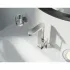Смеситель для раковины GROHE Plus с донным клапаном и вытяжным изливом, суперсталь (23843DC3) Смеситель для раковины GROHE Plus с донным клапаном и вытяжным изливом, суперсталь (23843DC3)