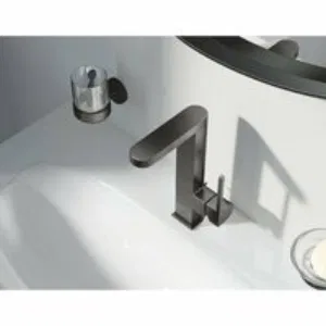 Смеситель для раковины GROHE Plus с донным клапаном, L-Size, темный графит матовый (23851AL3) Смеситель для раковины GROHE Plus с донным клапаном, L-Size, темный графит матовый (23851AL3)