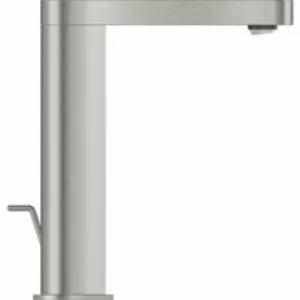 Смеситель для раковины GROHE Plus с донным клапаном, M-Size, суперсталь (23871DC3) Смеситель для раковины GROHE Plus с донным клапаном, M-Size, суперсталь (23871DC3)