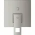 Внешняя часть смесителя для ванны GROHE Eurocube с переключателем на 2 положения, суперсталь (24062DC0) Внешняя часть смесителя для ванны GROHE Eurocube с переключателем на 2 положения, суперсталь (24062DC0)