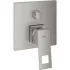 Внешняя часть смесителя для ванны GROHE Eurocube с переключателем на 3 положения, суперсталь (24094DC0) Внешняя часть смесителя для ванны GROHE Eurocube с переключателем на 3 положения, суперсталь (24094DC0)