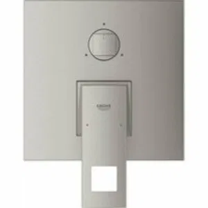 Внешняя часть смесителя для ванны GROHE Eurocube с переключателем на 3 положения, суперсталь (24094DC0) Внешняя часть смесителя для ванны GROHE Eurocube с переключателем на 3 положения, суперсталь (24094DC0)