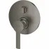 Внешняя часть смесителя для ванны GROHE Lineare с переключателем на 3 положения, темный графит матовый (24095AL1) Внешняя часть смесителя для ванны GROHE Lineare с переключателем на 3 положения, темный графит матовый (24095AL1)