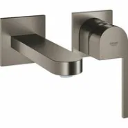 Внешняя часть смесителя для раковины GROHE Plus на 2 отверстия, M-Size, темный графит матовый (29303AL3)