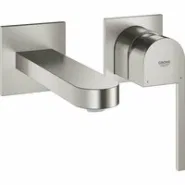 Внешняя часть смесителя для раковины GROHE Plus на 2 отверстия, M-Size, суперсталь (29303DC3)