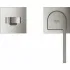 Внешняя часть смесителя для раковины GROHE Plus на 2 отверстия, M-Size, суперсталь (29303DC3) Внешняя часть смесителя для раковины GROHE Plus на 2 отверстия, M-Size, суперсталь (29303DC3)