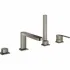 Смеситель для ванны GROHE Plus на 4 отверстия, на край ванны, темный графит матовый (29307AL3) Смеситель для ванны GROHE Plus на 4 отверстия, на край ванны, темный графит матовый (29307AL3)