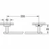 Держатель для полотенца GROHE Essentials Cube 600 мм, суперсталь (40509DC1) Держатель для полотенца GROHE Essentials Cube 600 мм, суперсталь (40509DC1)