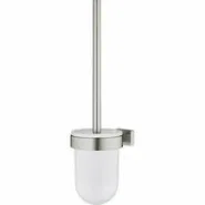 Туалетный ёршик GROHE Essentials Cube с держателем, суперсталь (40513DC1)