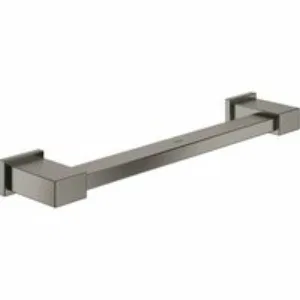 Ручка для ванной GROHE Essentials Cube 340 мм, темный графит матовый (40514AL1) Ручка для ванной GROHE Essentials Cube 340 мм, темный графит матовый (40514AL1)