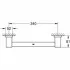Ручка для ванной GROHE Essentials Cube 340 мм, темный графит матовый (40514AL1) Ручка для ванной GROHE Essentials Cube 340 мм, темный графит матовый (40514AL1)