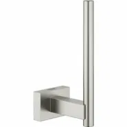 Держатель запасного рулона бумаги GROHE Essentials Cube, суперсталь (40623DC1)