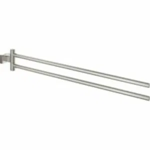 Держатель для полотенца GROHE Essentials Cube двойной, поворотный, суперсталь (40624DC1) Держатель для полотенца GROHE Essentials Cube двойной, поворотный, суперсталь (40624DC1)