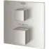 Внешняя часть термостата для душа GROHE Grohtherm Cube на 1 потребителя, суперсталь (24153DC0) Внешняя часть термостата для душа GROHE Grohtherm Cube на 1 потребителя, суперсталь (24153DC0)