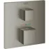 Внешняя часть термостата для душа GROHE Grohtherm Cube на 2 потребителя, темный графит матовый (24154AL0) Внешняя часть термостата для душа GROHE Grohtherm Cube на 2 потребителя, темный графит матовый (24154AL0)