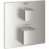 Внешняя часть термостата для душа GROHE Grohtherm Cube на 2 потребителя, суперсталь (24154DC0) Внешняя часть термостата для душа GROHE Grohtherm Cube на 2 потребителя, суперсталь (24154DC0)