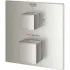 Внешняя часть термостата для душа GROHE Grohtherm Cube на 2 потребителя, суперсталь (24154DC0) Внешняя часть термостата для душа GROHE Grohtherm Cube на 2 потребителя, суперсталь (24154DC0)