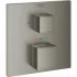 Внешняя часть термостата для ванны GROHE Grohtherm Cube на 2 потребителя, темный графит матовый (24155AL0) Внешняя часть термостата для ванны GROHE Grohtherm Cube на 2 потребителя, темный графит матовый (24155AL0)