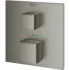 Внешняя часть термостата для ванны GROHE Grohtherm Cube на 2 потребителя, темный графит матовый (24155AL0) Внешняя часть термостата для ванны GROHE Grohtherm Cube на 2 потребителя, темный графит матовый (24155AL0)