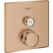 Внешняя часть термостата для душа GROHE Grohtherm SmartControl, теплый закат матовый (29123DL0)