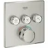 Внешняя часть термостата для душа GROHE Grohtherm SmartControl на 3 потребителя, суперсталь (29126DC0) Внешняя часть термостата для душа GROHE Grohtherm SmartControl на 3 потребителя, суперсталь (29126DC0)