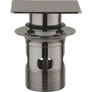 Сливной нажимной гарнитур GROHE, темный графит глянец (40565A00) Сливной нажимной гарнитур GROHE, темный графит глянец (40565A00)