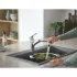 Смеситель для кухни GROHE Start QuickFix с низким вытяжным изливом, хром (30531001) Смеситель для кухни GROHE Start QuickFix с низким вытяжным изливом, хром (30531001)