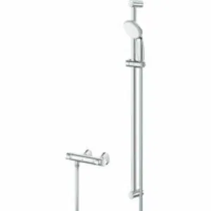 Термостат для душа GROHE Precision Flow QuickFix с душевым гарнитуром, хром (34842000) Термостат для душа GROHE Precision Flow QuickFix с душевым гарнитуром, хром (34842000)