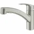 Смеситель для кухни GROHE Eurosmart с вытяжным душем, суперсталь (30305DC1) Смеситель для кухни GROHE Eurosmart с вытяжным душем, суперсталь (30305DC1)