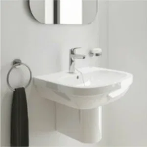 Смеситель для раковины GROHE Eurosmart с цепочкой, M-Size, хром (23323003) Смеситель для раковины GROHE Eurosmart с цепочкой, M-Size, хром (23323003)