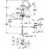 Смеситель для раковины GROHE Eurosmart, L-size, хром (23537003) Смеситель для раковины GROHE Eurosmart, L-size, хром (23537003)