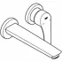 Внешняя часть смесителя для раковины GROHE Eurosmart на 2 отверстия, M-Size, хром (29338003) Внешняя часть смесителя для раковины GROHE Eurosmart на 2 отверстия, M-Size, хром (29338003)