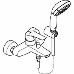 Смеситель для ванны GROHE Eurosmart, хром (33302003) Смеситель для ванны GROHE Eurosmart, хром (33302003)