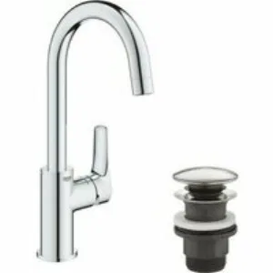 Смеситель для раковины GROHE Eurosmart, L-size, хром (23970003) Смеситель для раковины GROHE Eurosmart, L-size, хром (23970003)