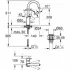 Смеситель для раковины GROHE Eurosmart, L-size, хром (23970003) Смеситель для раковины GROHE Eurosmart, L-size, хром (23970003)