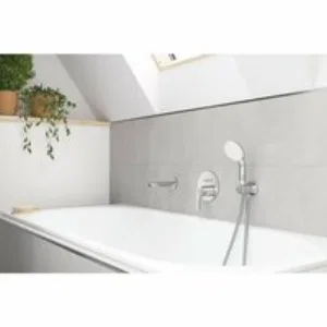Внешняя часть смесителя для ванны GROHE Eurosmart, хром (24043003) Внешняя часть смесителя для ванны GROHE Eurosmart, хром (24043003)